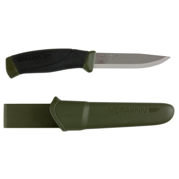 Нож Moraknive Companion MG (S) (зеленый / черный; нержавеющая сталь)